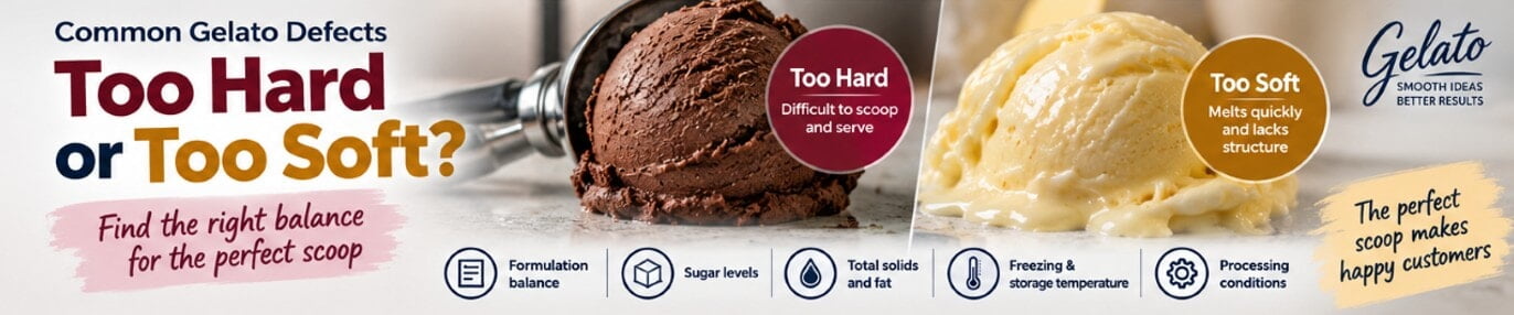 COMMON GELATO DEFECTS - WHAT WENT WRONG? (2/3)